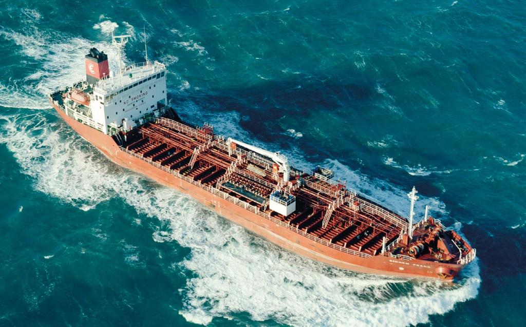 Efficiency in Action Attained versus required Requirement tanker (2008) DWT design draft 7,900 t ME 3,360 kw (MAN 6L32/44CR) AE 1 x 1,290 kw (MAN 6L21/31) Generator efficiency 93 % Speed 13.