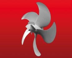 Take, for example, our robust Kappel propellers: used in combination with a rudder bulb, they contribute