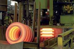 PERFORMANCE Schmiedewerke Gröditz GmbH stands for variety: variety in open-die forged pieces and rolled ring products. Variety in heat treatment. And variety in mechanical machining.