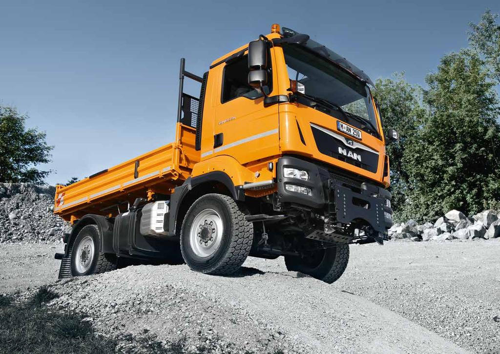 The MAN TGL Tipper is a lightweight vehicle that performs exceptioally i the weight class of 7.5 to 12 toes.