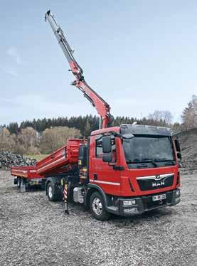 MAN also offers this truck ex works as a complete three-way tipper, ready for operatio right away, ad optioally with preparatio for a crae.
