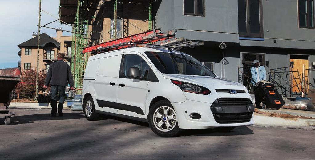 CARGO VAN FOR GETTING AHEAD. The 2018 Ford Transit Connect Cargo Van is Built Ford Tough and it works hard to help you work smart.