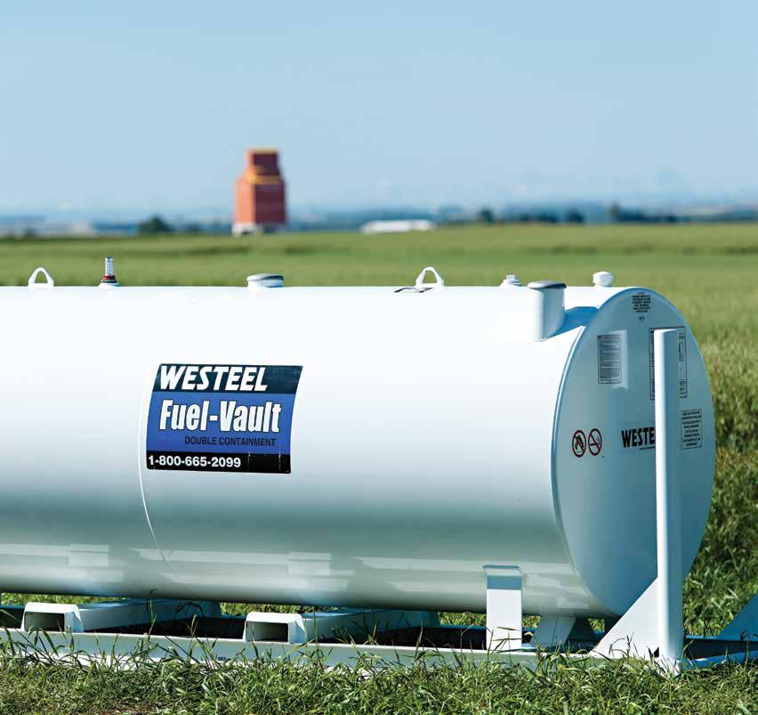 FUEL-VAULT TANKS From 1,364 to 216,000 litres (See specifications on page 6) THE EASIEST AND MOST ENVIRONMENTALLY SAFE WAY TO STORE FLAMMABLE OR COMBUSTIBLE LIQUIDS.