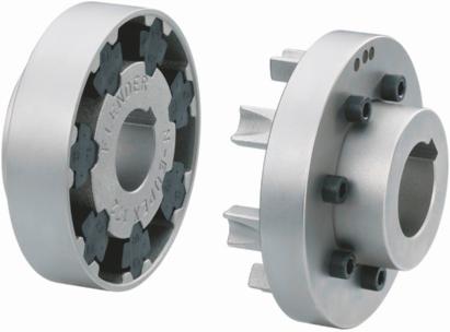 N-EUPEX DS as overload-shedding, non-fail-safe series N-EUPEX couplings are overload-holding.