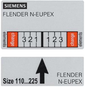 FLENDER Standard Couplings General information Benefits N-EUPEX couplings are designed on the modular principle and have a very simple construction.