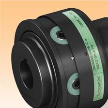 GEC - compact elas c coupling: introduc on Made in steel fully turned with standard treatment of phospha ng. Maintenance without removing the coupling Suitable for working in high temperatures.