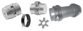 RATHI L/SW/RRS Jaw couplings with spider or Snap Wrap RATHI Jaw Couplings Types L / SW / RRS are sharing the same hubs.