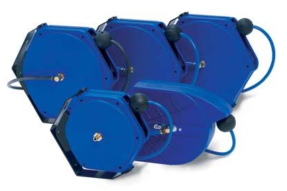 Compressed Air HOSE REELS High flow capacity Low pressure drop Strong and durable CEJN compressed air hose reels feature high-quality, oil-resistant polyurethane hose and are supplied with a feeder