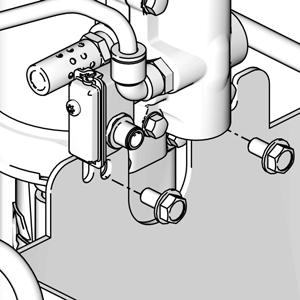 (See package manual) Relieve the pressure. (See page 9.) FIG. 0: Air motor removal ti288a MS 2. Disconnect the air and fluid hoses, the ground wire, and the tie rod shield. 3.