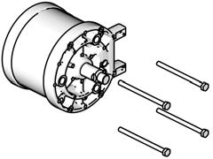 Repair Disassemble the Air Motor. For motors with DataTrak: Remove screw to disconnect the reed switch from the air valve. See FIG. 3, page 9. 2. Use a 0 mm socket wrench to remove four screws (8).
