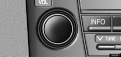 Using your audio system: some basics This section describes some of the basic features of the Lexus audio system. Some information may not pertain to your system.