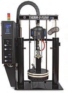 Therm-O-Flow Selection Guide Therm-O-Flow 200 Features and Options BASE ADVANCED TANDEM TANDEM feature MODEL MODEL PRIMARY SECONDARY EasyKey Interface * 7-Day Timer Material Totalizer Temperature