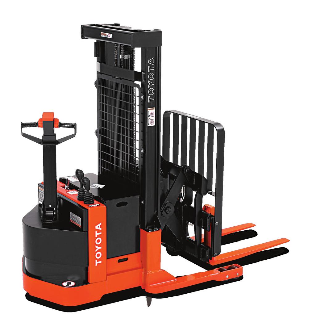 COUNT ON THE LEADER Toyota leads in quality, durability, reliability and value, thanks Toyota forklifts have ranked No.