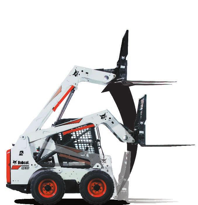 Hydraulically Cushioned Cylinders Smooth, quick Bobcat lift cylinders softly lower the lift arms back to their original