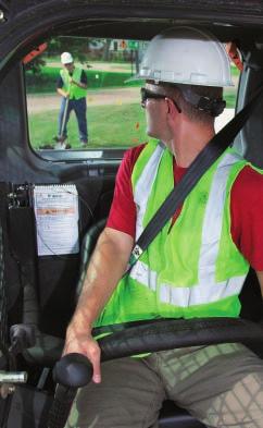All-around visibility is central to the design of the cab on Bobcat loaders.