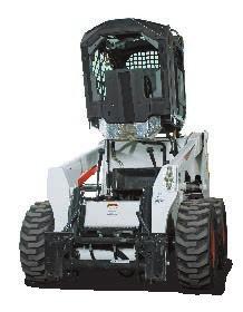 Panoramic Serviceability Bobcat loaders are designed to provide the fastest,