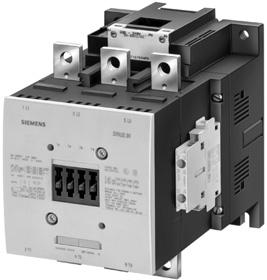 SIRIUS 3RT0 3-Pole Standard Contactors with Electronic Control Coil System for PLC, Remaining Lifetime (RLT), and AS-Interface Wider control voltage range Lower inrush and seal in current Two control