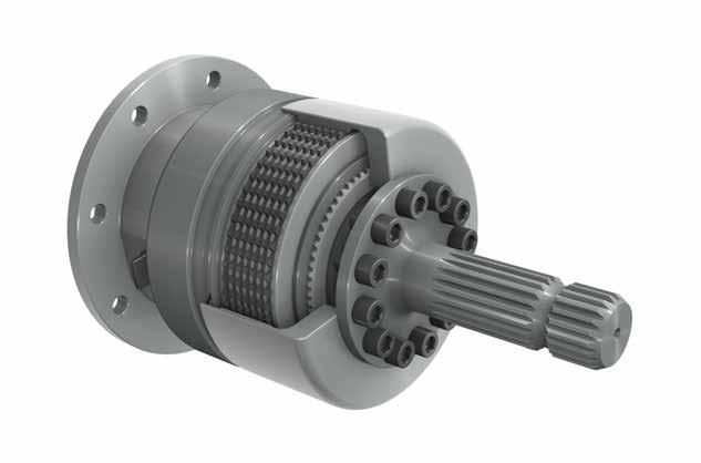 Multi-plate clutches - series 230 & 430 Dry-running multi-plate clutches with external actuation Throug external, radial actuation this clutch can be used in cases in which it is not possible to