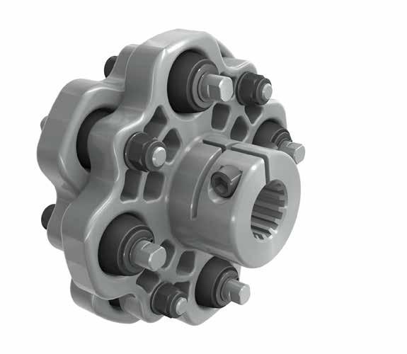 Flexible couplings - series 620 Flexible couplings To enable the requisite torque to be transferred reliably, the couplings of series 620 provide compensation of radial and axial offset with high
