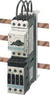 be easily fitted due to the modular system (on contactor size S00: 1 NO integrated) 8 3RA1110 Size Standard three-phase motor 4-pole at 400 V AC 2) Standard output P Motor current I (guide value)