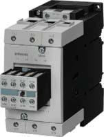 Power Contactors for Switching Motors SIRIUS 3RT10 contactors, 3-pole, 3... 250 kw AC operation PU (UNIT, SET, M) = 1 = 1 unit = 41B 3 3RT104.-1A.04 3RT104.-1A.00 3RT104.-3A.