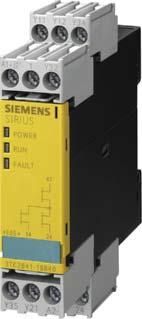 SIRIUS 3TK28 Safety Relays Siemens AG 2014 With electronic enabling circuits Overview Benefits Permanent function checking No wear because switched electronically High switching frequency Long