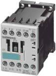Power Contactors for Switching Motors SIRIUS 3RT10 contactors, 3-pole, 3... 250 kw DC operation PU (UNIT, SET, M) = 1 = 1 unit = 41B 3 3RT101.-1BB44-3MA0 3RT101.-2BB