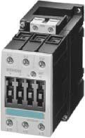 Power Contactors for Switching Motors SIRIUS 3RT10 contactors, 3-pole, 3... 250 kw DC operation PU (UNIT, SET, M) = 1 = 1 unit = 41B 3 3RT103.-1B.44 3RT103.-1B.40 3RT103.-3B.