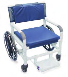MRI wheelchairs Specialty PVCM1311824WM 300 lb 136 kg weight capacity > GDCMR4000QC 350 lb 159 kg weight capacity > PVC MRI Features Healthcare-grade PVC pipe and