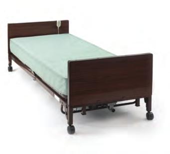 MedLite Full-Electric Low Bed home CARE bed solutions MedLite Beds Help reduce falling injuries! This bed can be lowered to 9.5" (24 cm) off the floor. MEDLINE WARRANTY 5 YEARS Only 9.