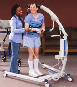 Patient HandlINg SoloLift and SoloVest SoloLift and SoloVest Lifts for the developmentally disabled population SoloLift Supports all patients, up to 350 lbs.