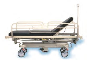 Durable Stretchers Patient Handling Stretchers Height Adjustable Hydraulic Stretcher 450 lb (204 kg) Weight Capacity Dual Foot Pedal Control Trendelenburg and Reverse Trendelenburg; 28" x 76" (71 x
