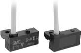 TEX Compliant Reed Switch/Rail Mounting D-7(H)/D-80(H)-88 Grommet Specifications PC: Programmable ogic Controller D-7 (With indicator light) uto switch model number D-7 TEX Category II GD EEx n II T