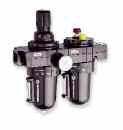 Water Treatment and urification Valve islands and pneumatic pilots Where flows or impurities are higher and pneumatically operated valves are used, Norgren s compact valve