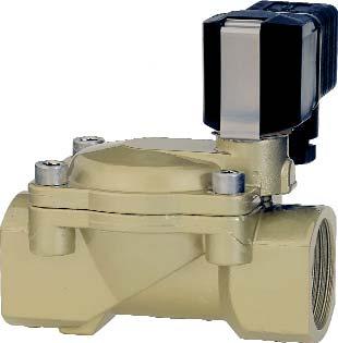 c Solenoid interchangeable without tools For contaminated fluids the use of a strainer upstream of the valve is recoended. BUSCJOST 82400 SERIES 2/2 - way valves DN 8.