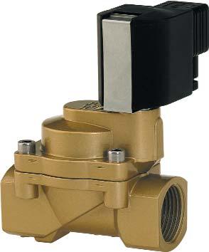 c Solenoid interchangeable without tools For contaminated fluids the use of a strainer upstream of the valve is recoended. BUSCJOST 85300 SERIES 2/2 - way valves DN 8.