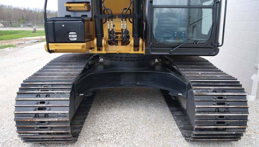 Structures & Undercarriage Designed to work in your rugged applications Robust Frame The 316F L is a well-built machine designed to give you a very long service life.