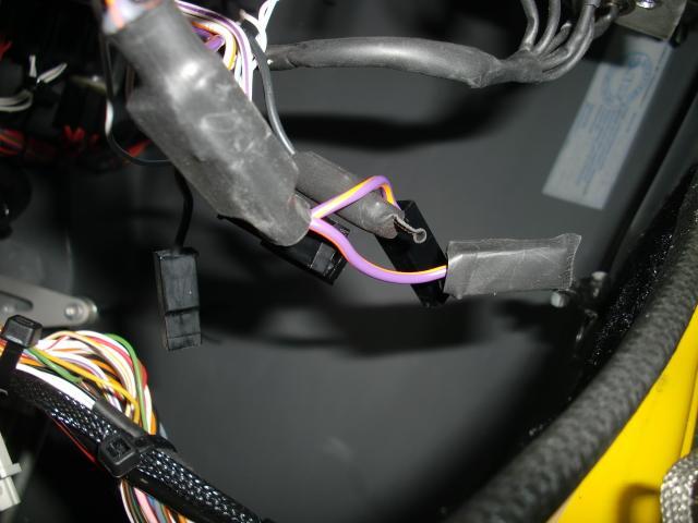 ground cable has an extension with a second connector.