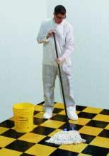 Statguard and Statfree Floor Finish have a very easy application process: 1 2 3 The Tools High-tech ESD Floor Finish uses standard janitorial tools and