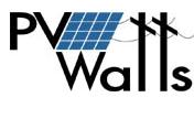 ENERGY PRODUCTION & COST SAVINGS PV Watts is a performance calculator for grid-connected PV systems.