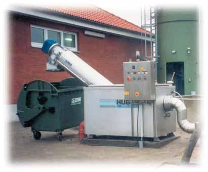 ROTAMAT Sludge Acceptance Plant Ro 3 with integrated