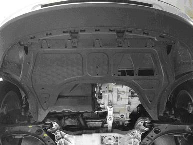 Heat shield installation: The installation procedure of the heat shield requires that the car be lifted or jacked up.
