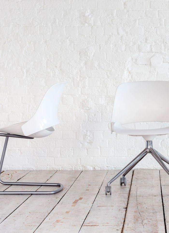 Created in collaboration with visionary designer Todd Bracher, Humanscale s Trea chair features a sophisticated design that embodies versatility.