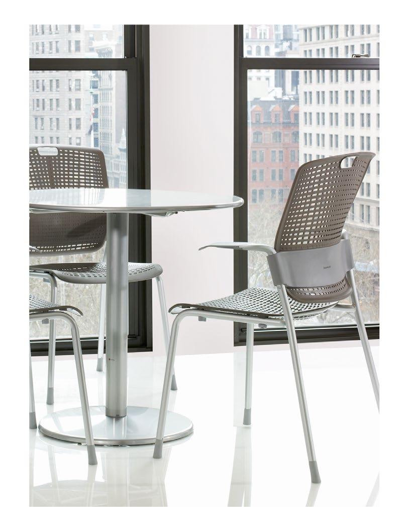Appropriate for a wide range of commercial and residential environments, Cinto sets a new standard for ergonomic stackable seating through unique design and manufacturing innovations.