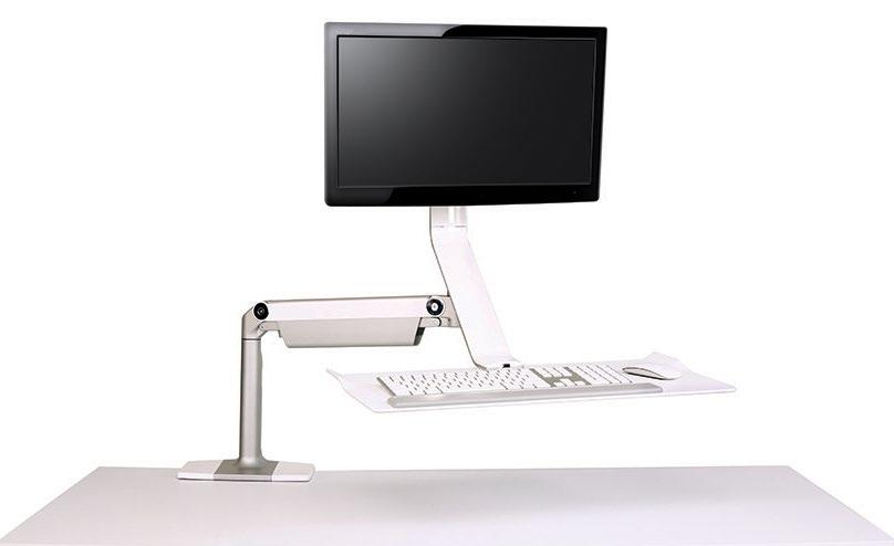 Features & Specifications Humanscale s QuickStand Lite transforms any fixed-height desk into an active one.