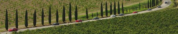 Sample programme, 20 people, 5 Ferraris OUR PHILOSOPHY Red Travel offers a taste of the very finest in Italian living, combined with an unforgettable Ferrari driving experience.