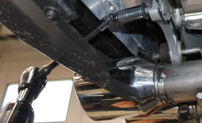 8) 5A 5B 6A 6B 9. Before starting your vehicle, make sure to check all wires, hoses, brake lines, body parts and tires for safe clearance from the exhaust system. 10.