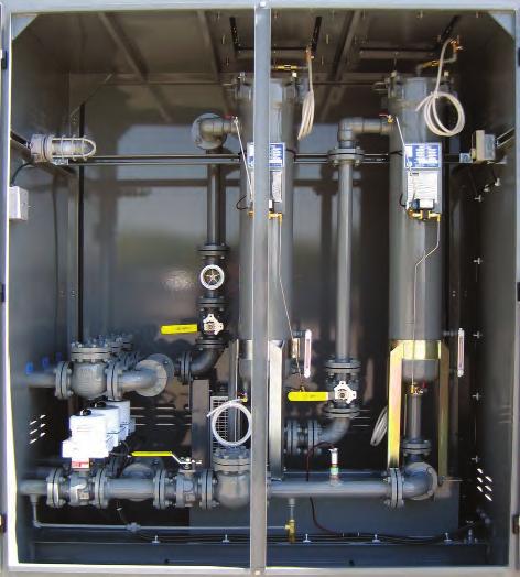 Insight Onsite SmartFilter Series Intellingent Filtration and Maintenance Systems for Fuel Oil Page 3 The SmartFilter system includes shutoff ball valves, check valves, fl ow switches, pressure and