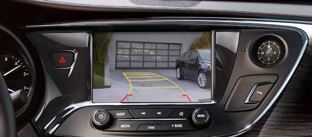 When you re parking, checking the monitor can help you avoid obstacles in your blind spots and navigate tight spaces.