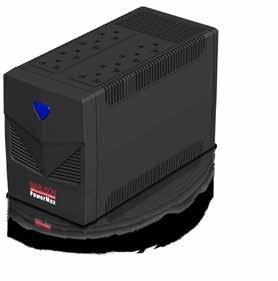 PowerMax Series Line Interactive UPS With Compact Design 650VA line interactive UPS Controlled by a technologically advanced microprocessor guaranteeing high reliability AC Mode MAX-650A Battery Mode